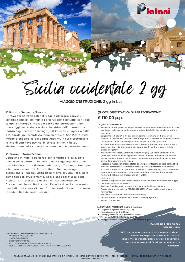 Sicilia occidentale 2 gg