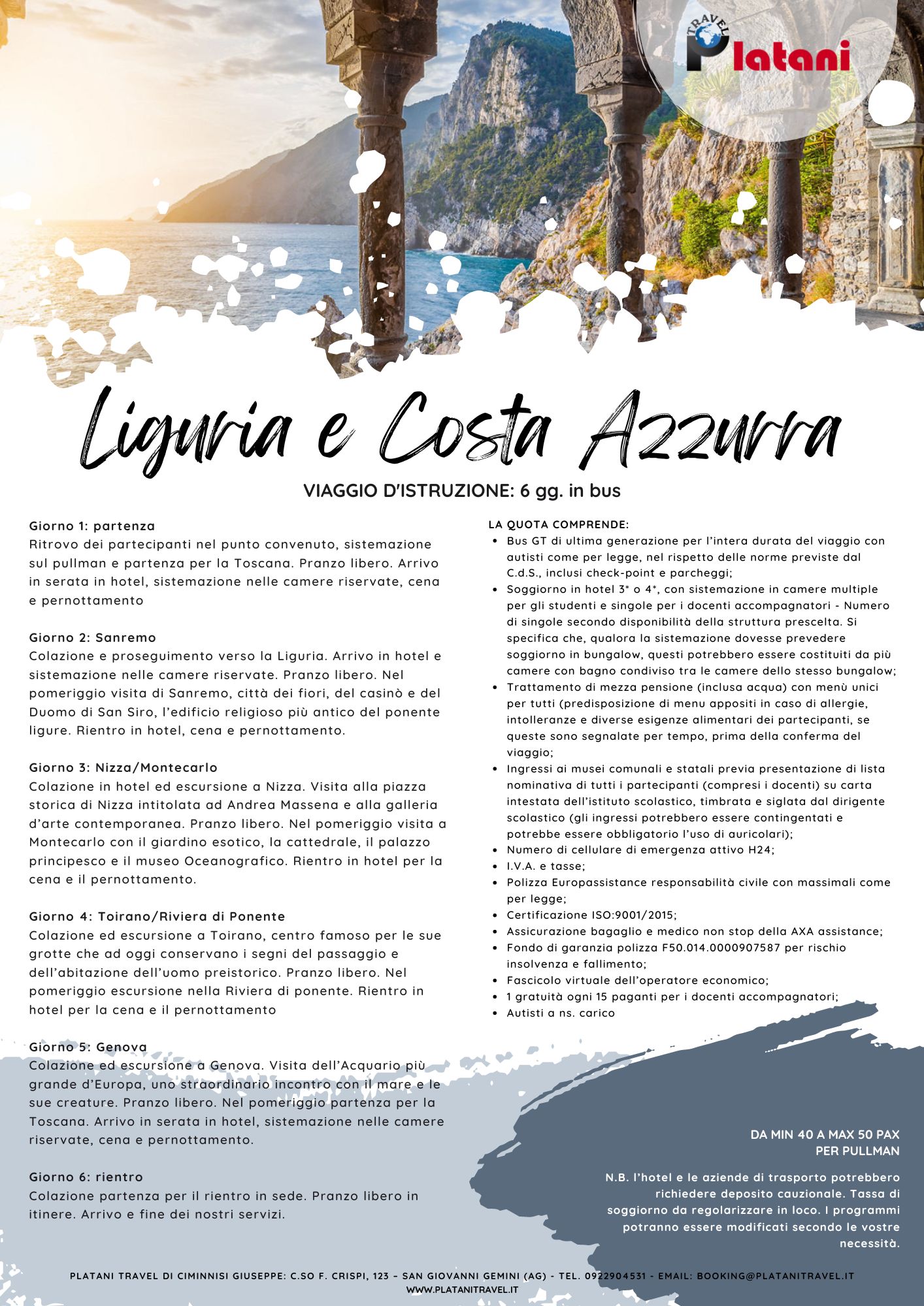 liguria e costa azzurra